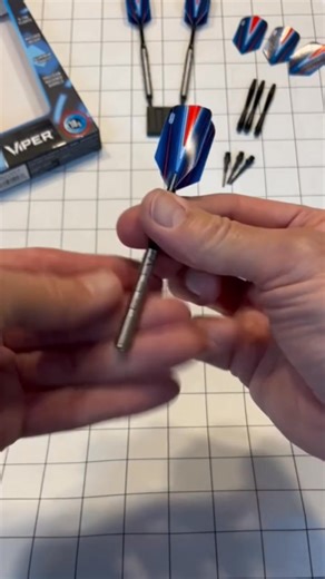 Coil in and release with control! 🎯 ✨ Viper Sidewinder Darts delivers slim tungsten barrels for tighter groups, a consistent grip you can trust, and locking shafts that don’t loosen mid-match. Slim flights keep your throw fast and true. 👉 Throw sharper today: https://gldproducts.com/products/21-3225-18 #ViperDarts #GLDProducts #ViperSidewinderDarts #Darts #DartLife #DartCommunity | GLD Products