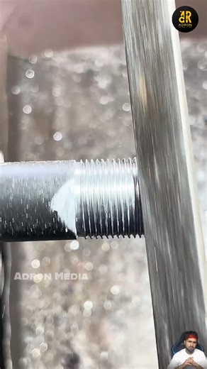 💡 "Thread Cutting Process by CNC Machine! | Craft ASMR