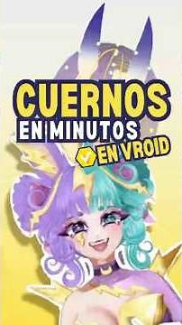 👉I'LL ANSWER YOUR QUESTIONS! How to make Oni horns? #vtuber #vroid #vroidstudio #carolunavt
