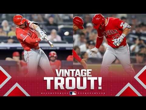 Mike Trout hits GAME-TYING and GO-AHEAD HOMERS for the Angels! 💥😱 (31st career multi-HR game!)
