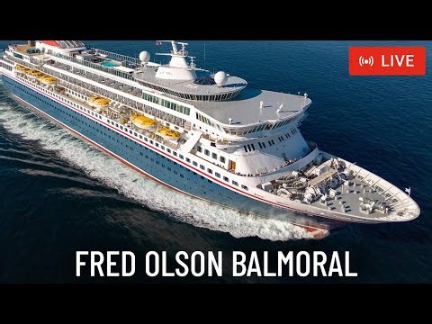 SHIPS TV - Fred Olsen Cruise Ship Departing Port of Southampton (LIVE)