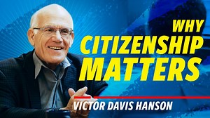Victor Davis Hanson, Senior Fellow in classics and military history at Stanford University’s Hoover Institution and Distinguished Fellow at Hillsdale College, sits down with a Hillsdale College student to discuss the current state of America and the content of his new book, “The Dying Citizen.” | Hillsdale College