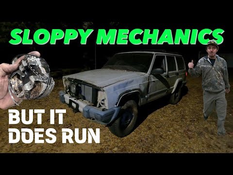 I'm Going To Build A Squatted Jeep Xj For Clout! Step One: It Has To Run!