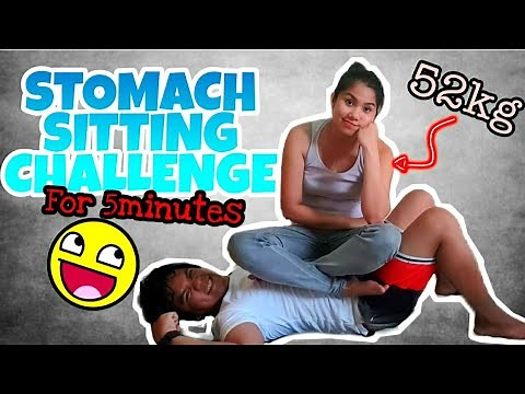 STOMACH SITTING CHALLENGE | FOR 5 MINUTES