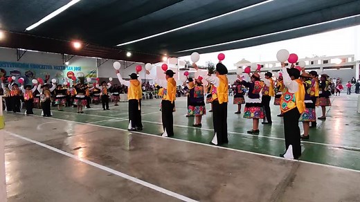 COLEGIO PARROQUIAL MIXTO SAN JOSE . JUEGOS FLORALES - DANZA HUAYLAS MODERNO - 1ABCD . #ColegiosParroquiales | Colegios Parroquiales