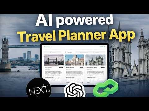 Build AI Agent Powered Travel Planner App with Next.js + LangChain (Full Stack Project)