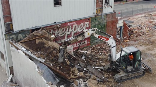 Dr Pepper Museum to help city of Lufkin with rediscovered vintage mural