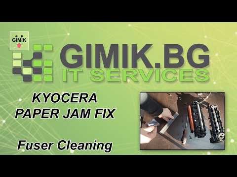 Kyocera Paper Jam Fix: How to Clean Toner Buildup in Fuser Unit