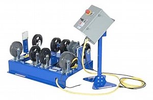 Vestil DRM-H-3055 Steel Horizontal Drum Roller Mixer 37-3/8 in. x 27-1/2 in. x 12-1/4 in. 1000 Lb. Capacity Blue