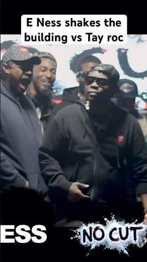 E Ness shakes the building at our No Cut event vs Tay Roc. FULL BATTLE OUT NOW #eness #tayroc #nocut