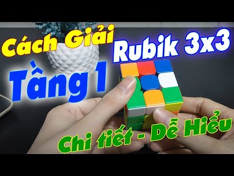 How to Solve the First Layer of a 3x3 Rubik's Cube: Super Easy 3x3 First Layer Formula