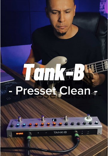 Bass Guitar Instrument Demo with Tank B Pedal - Mvave Official