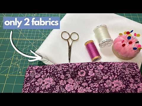 A Two Fabric Quilt Pattern That Looks Complicated (But Isn’t)