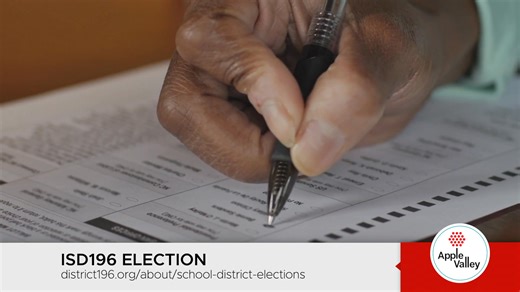 2.5K views · 12 reactions | Here's the latest Vibe!  Skate Park Construction | AppleValleyMN.gov/ParksProjects  ISD 196 Election | District196.org/Elections  New Police Building Open House | Sept 30, 5–7 p.m. | City of Apple Valley, MN | Facebook