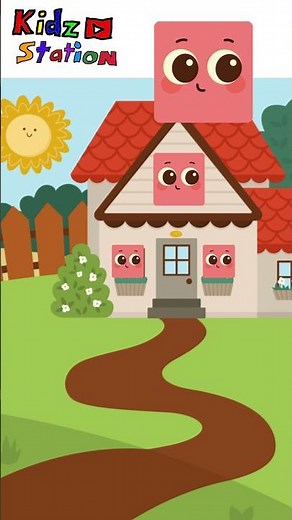 🟧 Shape Hunt! 👀 | Can You Find the Square? #Kidzstation #shorts