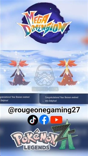 Fennekin Evolution | Shiny & Non-shiny Comparison #pokemon #pokemonlegendsza #megadimension #shorts