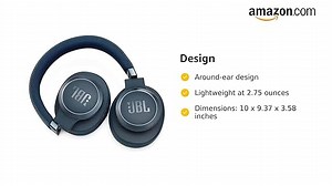 Watch JBL Live 650BTNC Wireless Noise-Canceling Headphones on Amazon Live