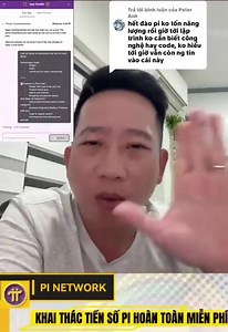 * Mainnet Mở (Open Mainnet) Đã Ra Mắt (20/02/2025): Pi Network đã chính thức chuyển sang giai đoạn Open Mainnet vào ngày 20 tháng 2 năm 2025. Điều này có nghĩa là "tường lửa" hiện có đã được gỡ bỏ, cho phép kết nối bên ngoài và người dùng có thể chuyển Pi của mình sang Mainnet. * Vượt Qua Mục Tiêu KYC và Di Chuyển Mainnet: Dự án đã đạt hơn 10.14 triệu lượt di chuyển Mainnet, vượt mục tiêu ban đầu là 10 triệu. Hơn 19 triệu người dùng đã hoàn thành xác minh danh tính (KYC). * Ra Mắt Pi App Studio 