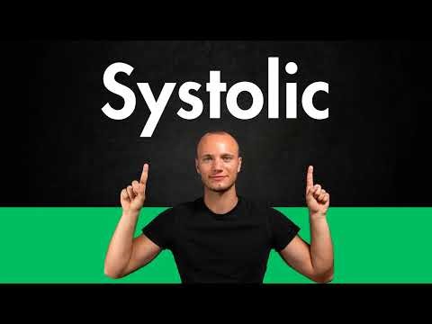 How to Pronounce SYSTOLIC (Correctly)