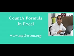 Counta Formula in Excel