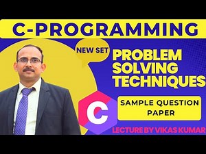 📘 BCA 1st Semester | Problem Solving Techniques | Dec 2025 Sample Question Paper | Theory (50 Marks)