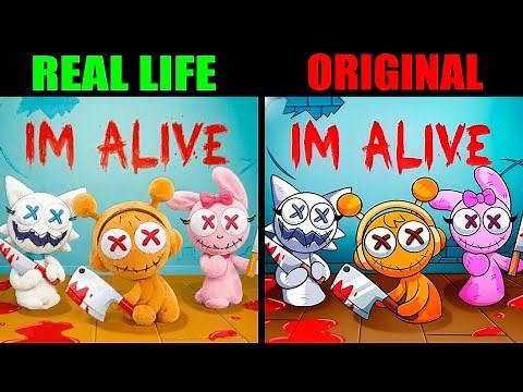The Best TikTok of Incredibox Sprunki | THEY'RE ALIVE! | REAL LIFE vs ORIGINAL