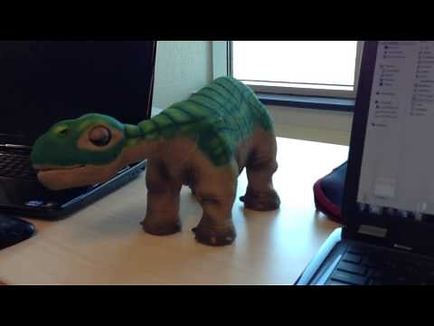 Programming Pleo, the robotic dinosaur. (Indiana Universit