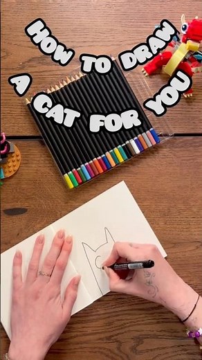 Learn how to draw a cat for you #shorts #drawing #drawingtutorial #howtodraw #cutecat #art #cat