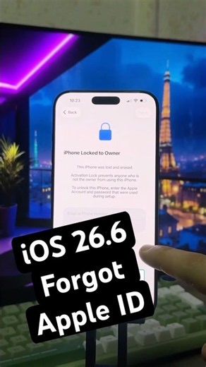 Forgot Apple ID Password After iOS 26.6 Update? Try This! 🔑 #shorts