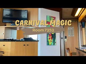 Carnival Magic - Ocean Suite 7252 - Room Tour