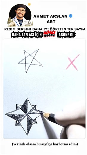 yıldız çizimi / Speed Drawing | Time Lapse #shorts #drawing #art