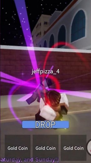 When you get a good shiny in YBA (Your Bizarre Adventure)