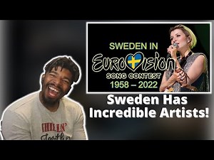 AMERICAN REACTS TO Sweden in Eurovision Song Contest (1958-2022)
