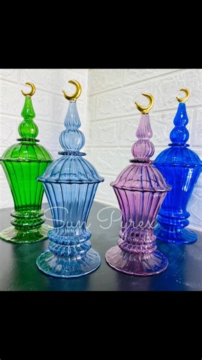 ‏#رمضان #زجاج_بيركس #صنع_فى_مصر #يدوى