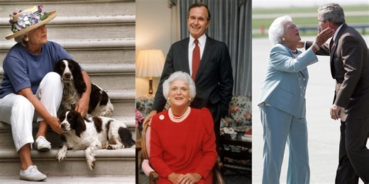 In Photos: Barbara Bush Through the Years