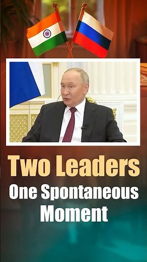 Two Leaders, One Spontaneous Moment