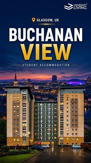 Buchanan View Glasgow | Best Student Accommodation In Glasgow | Buchanan View Tour #shorts