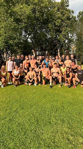 Putting the thirst in “stay thirsty” 💦 BLDR run club London chapter | Hunter McIntyre