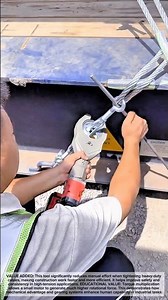 Electric Torque Multiplier for Heavy Cable Tensioning #craftedeveryday