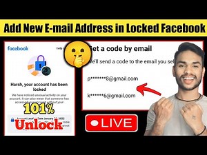 how to change email in locked Facebook account 💯 | how to unlock Facebook account without identity 💯