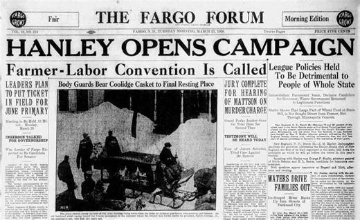 Today in History, 1926: Fargo ships first carload of 12,000 dozen eggs to Florida