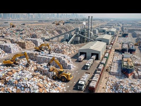 You Won't Believe This American Paper Recycling Process Are On Another Level
