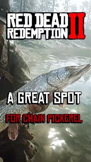 A Great Spot For Chain Pickerel In Rdr2 In 2026! #shorts #rdr2 #reddeadredemption2 #fyp #viral