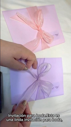 Tarjeta de invitación para Boda 💒❤️✨ #diy #craftideas #boda #wedding #craftideas #weddingdesign