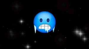 Download A blue smiley face with a smile on it for free