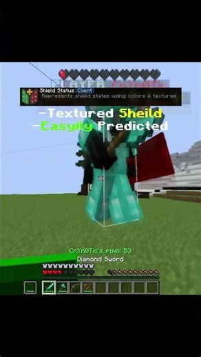 "Mods That Improve your PVP" #minecraft #shorts