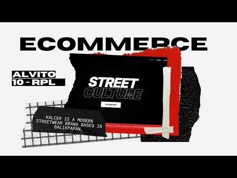 Building a Simple E-Commerce Website | Kalcer-Store Project (HTML & Tailwind CSS)