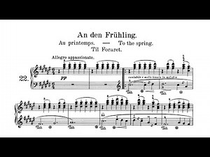 E. Grieg - Lyric Pieces, Op. 43 no. 6 To The Spring