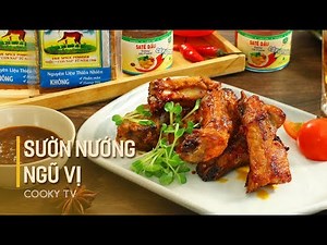#CookyVN - How to make super delicious GRILLED RIB WITH FIVE SPICES for a delicious home meal
