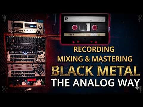 I Mixed Black Metal on a CASSETTE RECORDER (And it sounds HUGE)